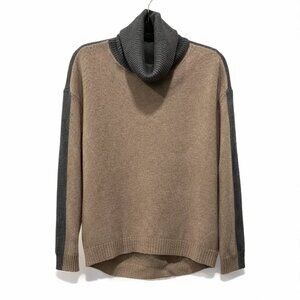 360 Cashmere Womens Two Toned Sweater Size S $279 MSRP 100% Cashmere